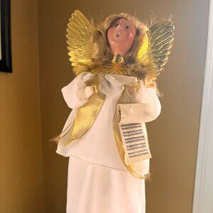 Byers Choice Carolers Angel tree topper